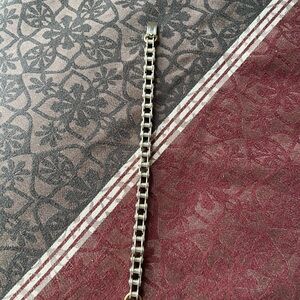 Elegant Silver Link Bracelet